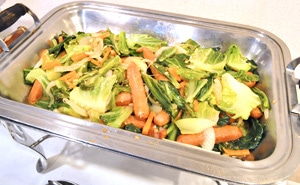 写真:野菜炒め